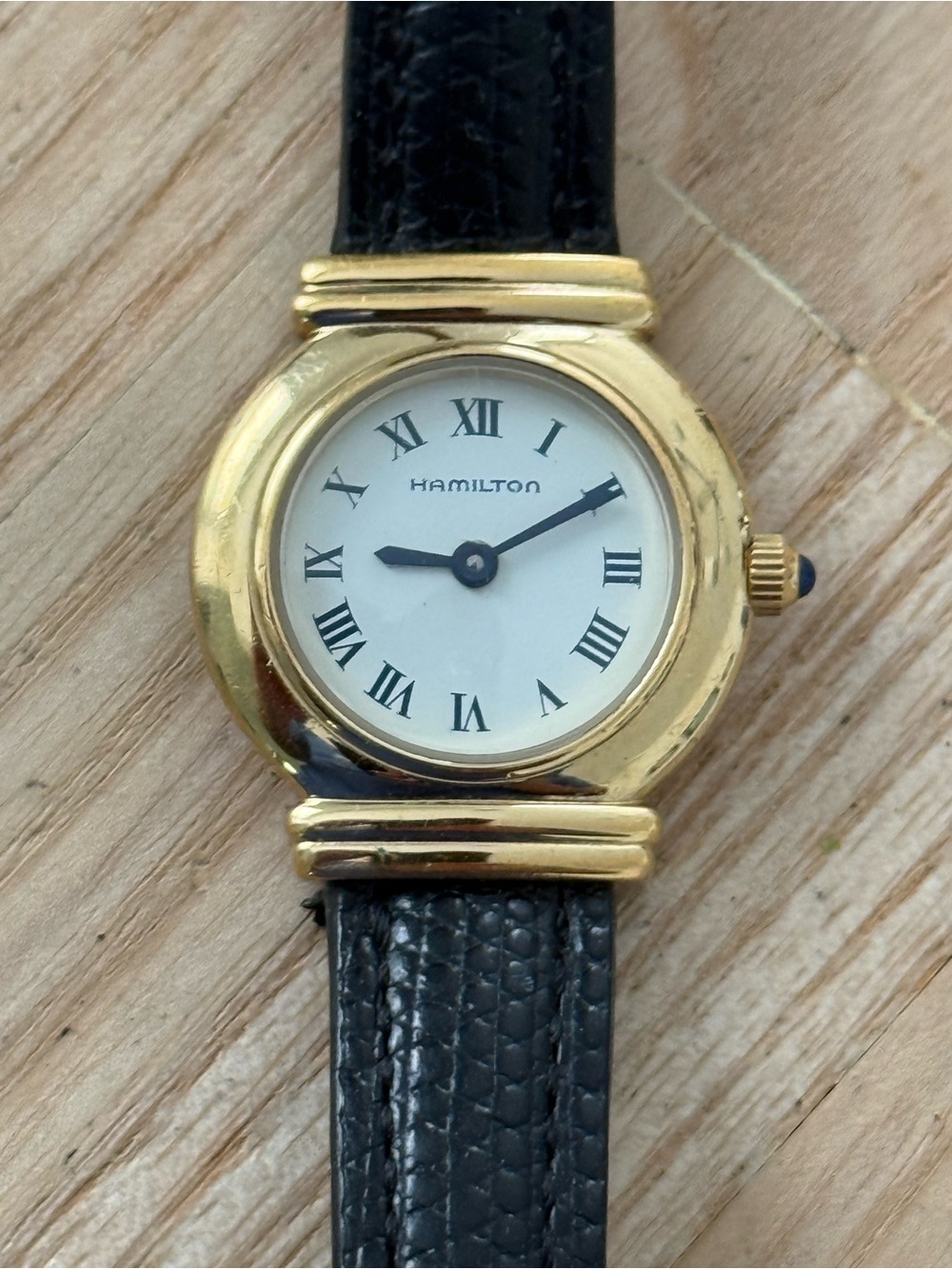 Hamilton Registered Edition Vintage Rare Ladies Watch White Dial Hold Case - Picture 4 of 13